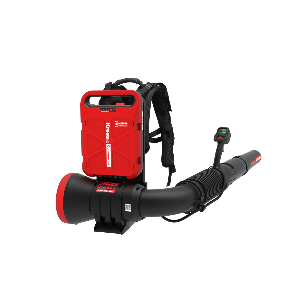Kress Commercial Special Bundle! KC500.9 Kress 60V Backpack Leaf Blower - with 1x 660wh 11A CyberPack Battery and 1x CyberPlug AC-DC charger
