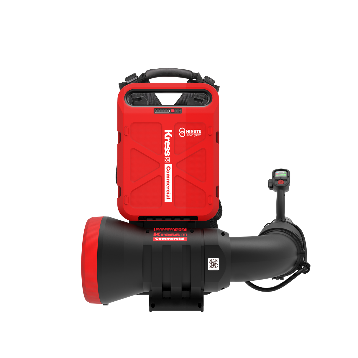 Kress Commercial Special Bundle! KC500.9 Kress 60V Backpack Leaf Blower - with 1x 660wh 11A CyberPack Battery and 1x CyberPlug AC-DC charger