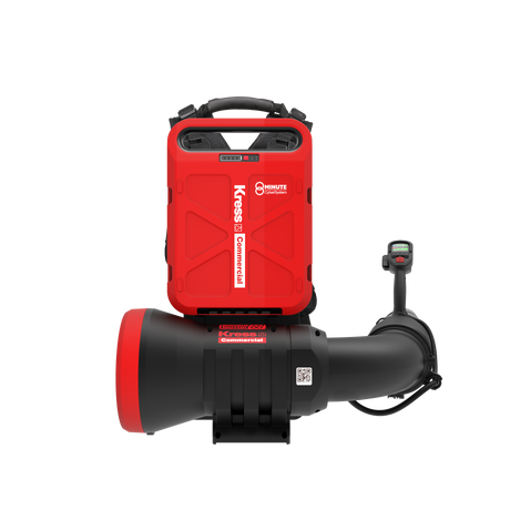 Kress Commercial Special Bundle! KC500.9 Kress 60V Backpack Leaf Blower - with 1x 660wh 11A CyberPack Battery and 1x CyberPlug AC-DC charger