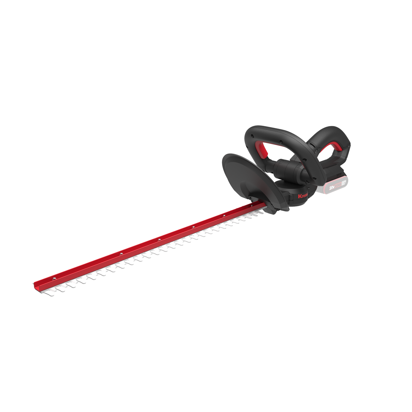 Kress Special Bundle! KG254E.9 Kress 20V KrossPack 57cm Cordless Hedge Trimmer - with 1x2.Ah Batteries and 1x2A Dual Port