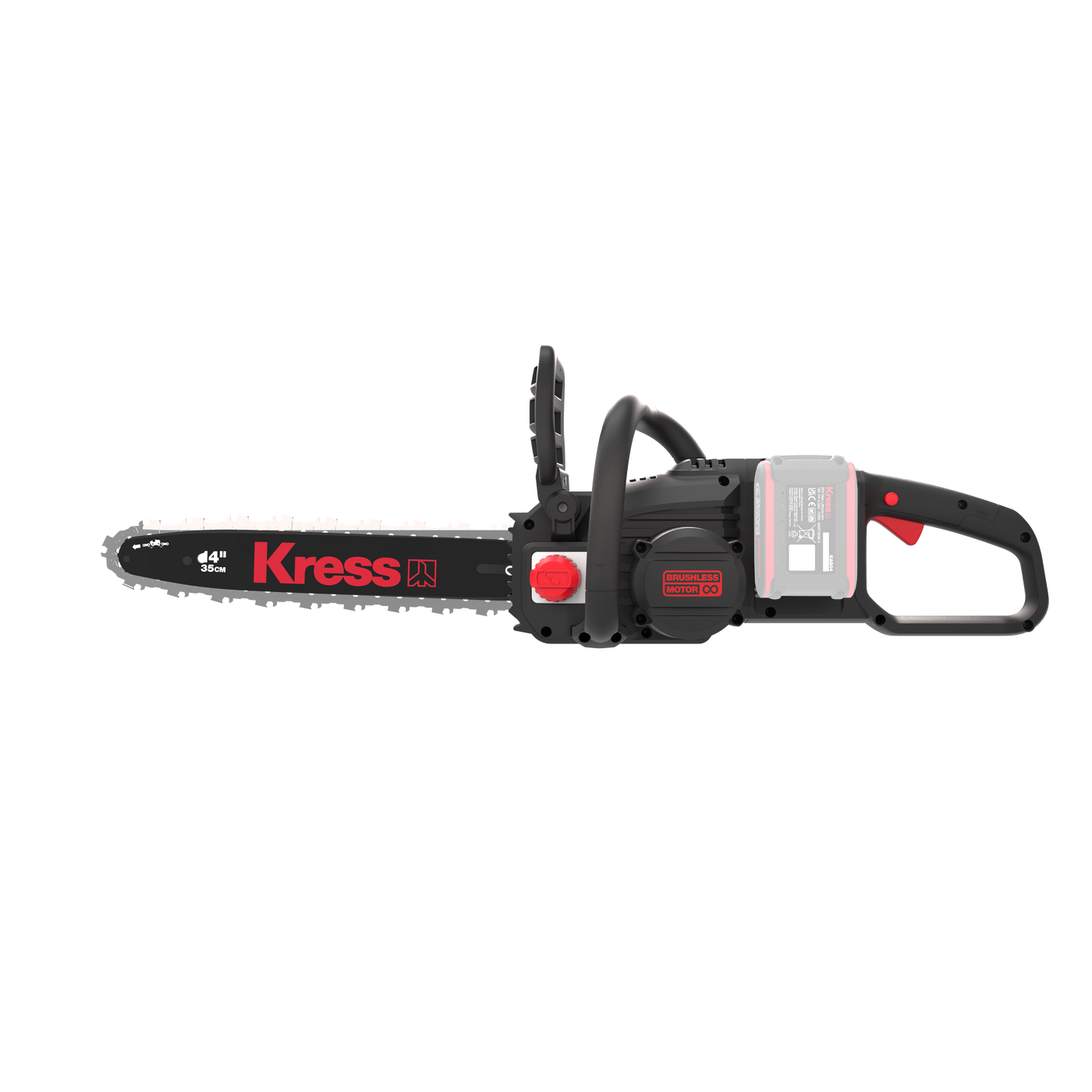 KG346.9 Kress 40 V 35cm Brushless Chainsaw — Tool Only