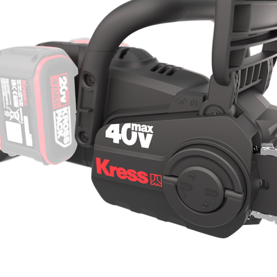 Kress Special Bundle! KG347E Kress 40V 40 cm brushless chainsaw - with 2x 4.Ah Batteries and 1x 4A Dual Port Charger