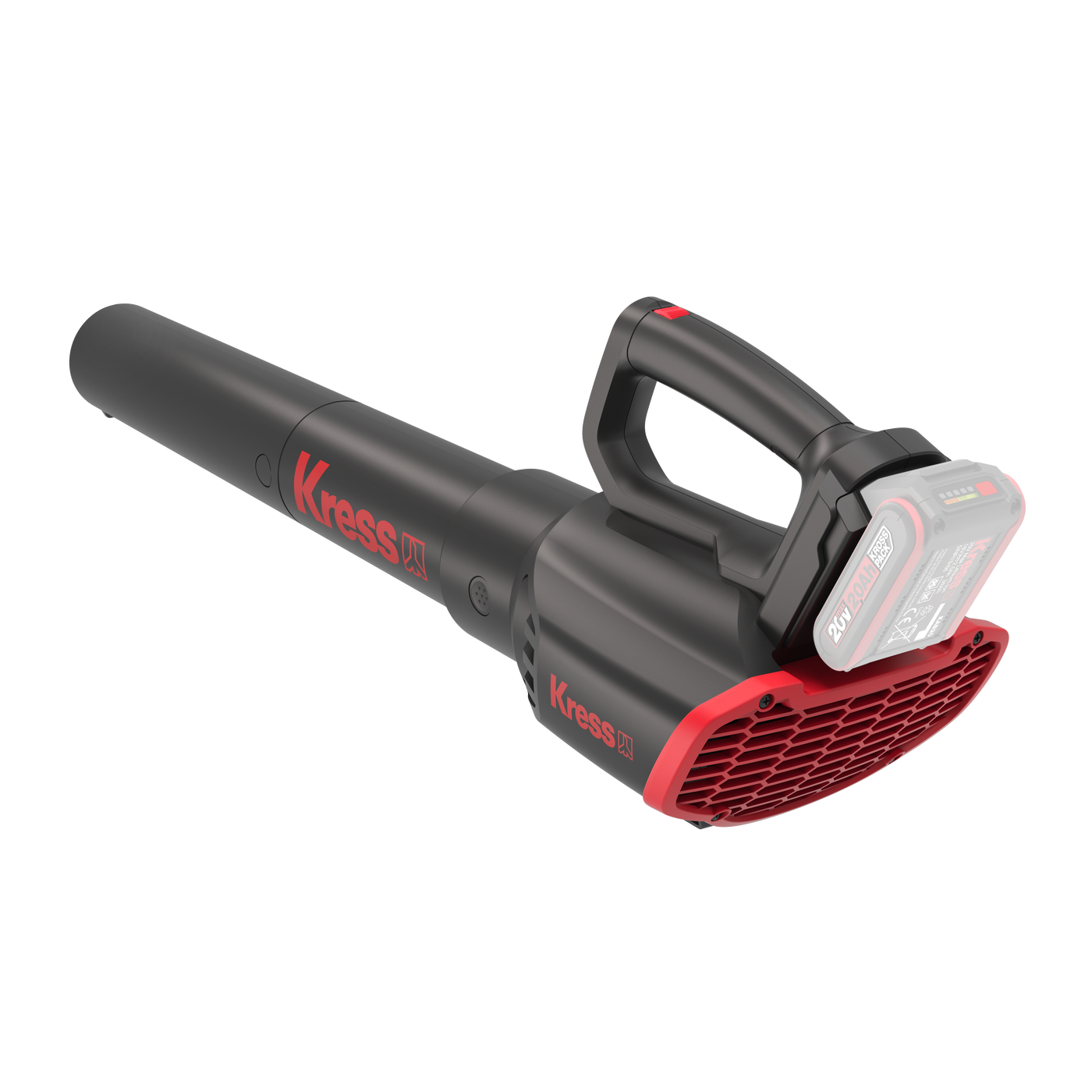 Kress Special Bundle! KG541E.9 Kress 20V KrossPack Cordless Blower - with 1x 2.Ah Batteries and 1x 2A Dual Port Charger