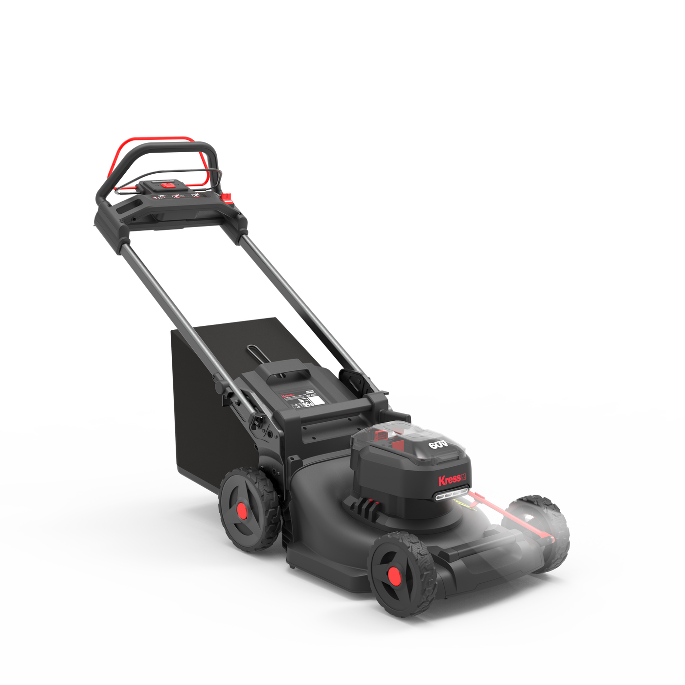 KG757E.9 Kress 60 V 46cm Brushless Self-Propelled Lawn Mower - Machine Only