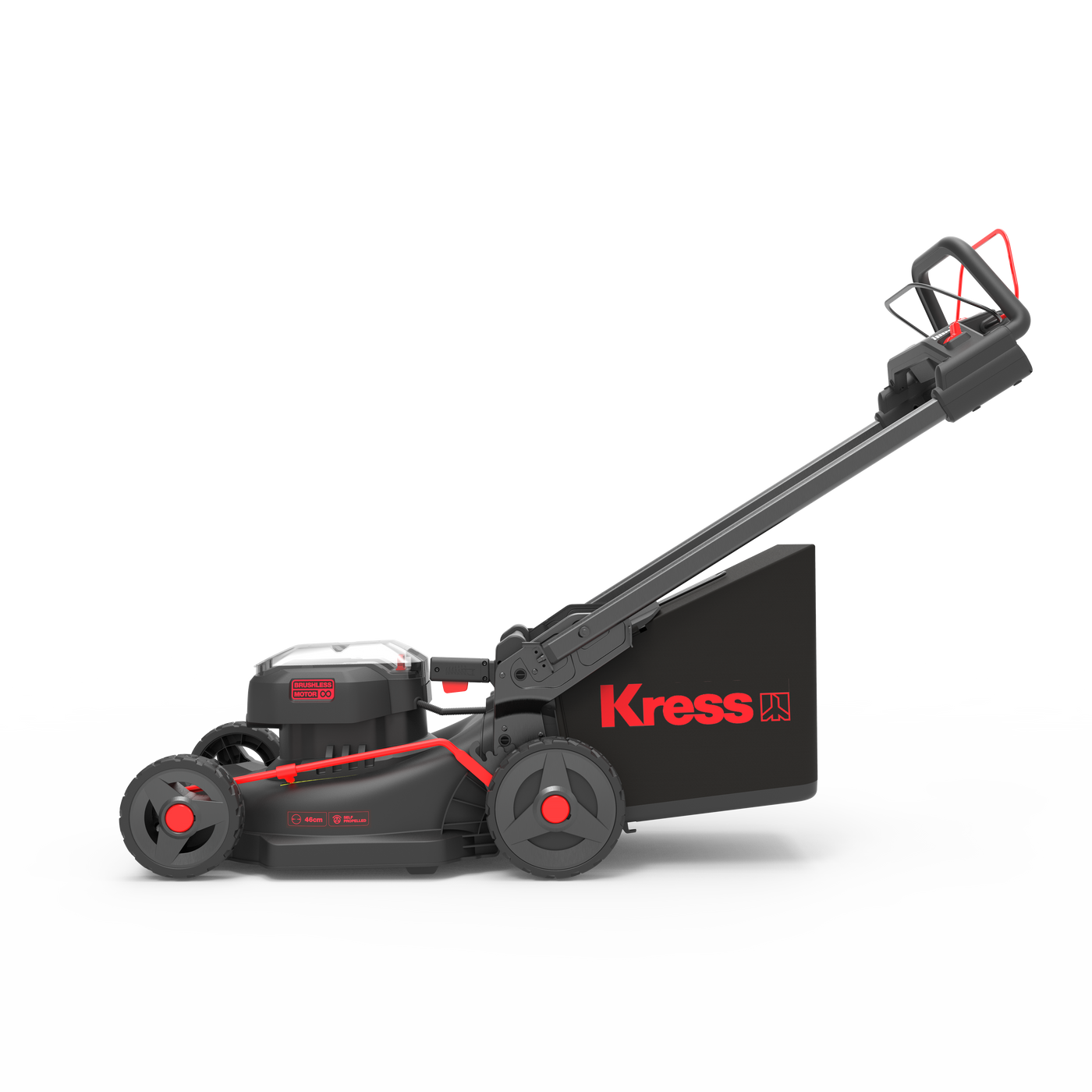 KG757E.9 Kress 60 V 46cm Brushless Self-Propelled Lawn Mower - Machine Only