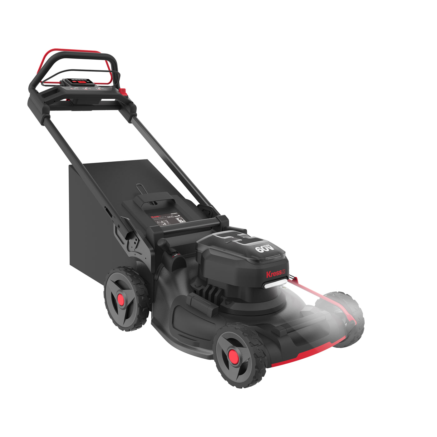 KG760E.9 Kress 60 V 51cm Brushless Self-Propelled Lawn Mower - Machine Only