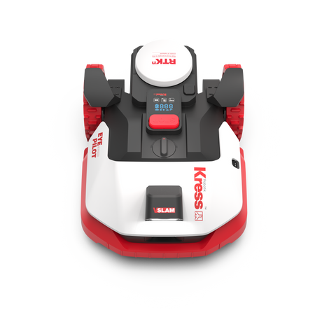 Kress KR251E EyePilot RTKⁿ AI Robotic Lawn Mower with Mono VSLAM Camera - 1000m²