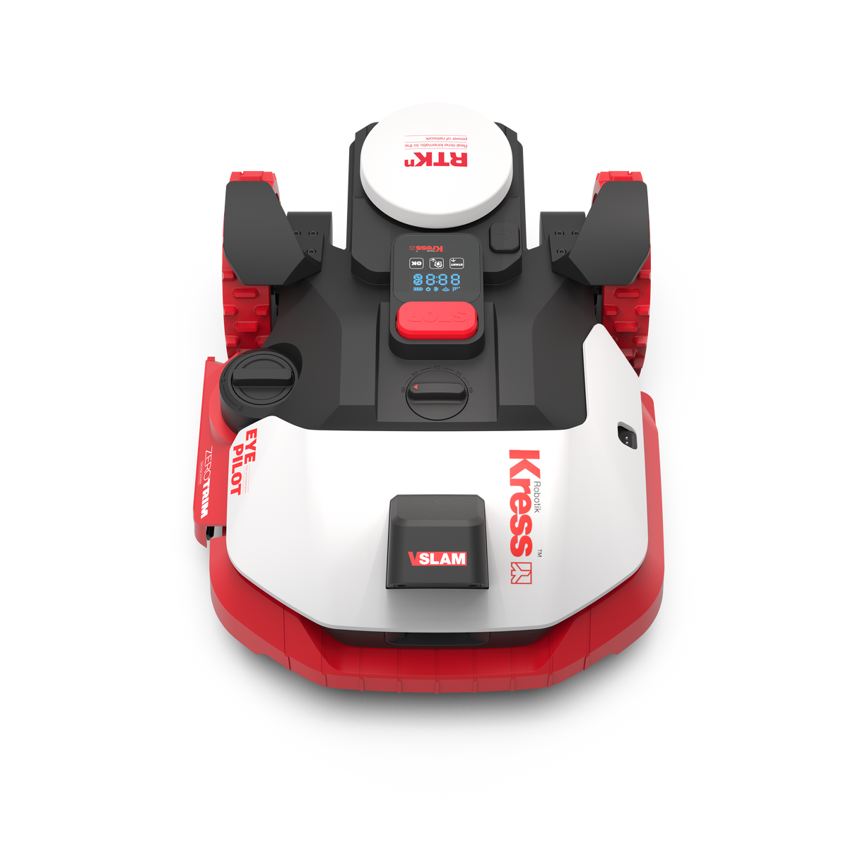 Kress KR260E EyePilot RTKⁿ AI Robotic Lawn Mower with Mono VSLAM Camera + ZeroTrim - 700m²