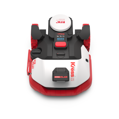 Kress KR261E EyePilot RTKⁿ AI Robotic Lawn Mower with Stereo VSLAM Camera + ZeroTrim - 1000m²