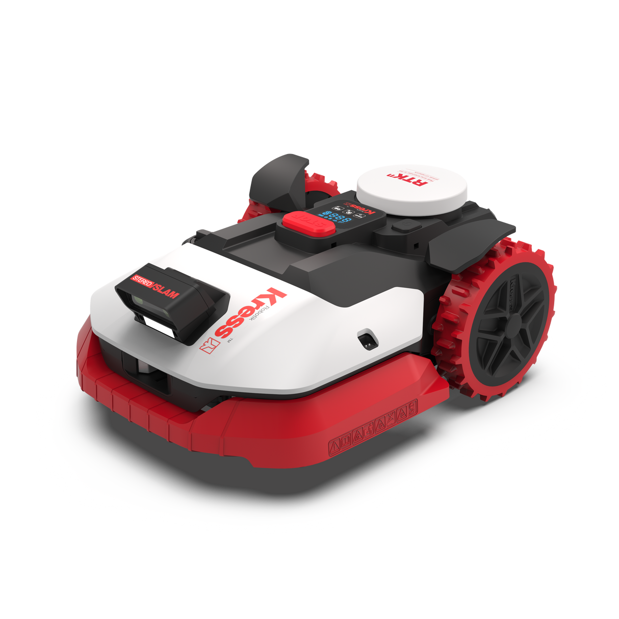 Kress KR273E EyePilot RTKⁿ AI Robotic Lawn Mower with Stereo VSLAM Camera + ZeroTrim - 3000m²
