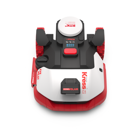 Kress KR273E EyePilot RTKⁿ AI Robotic Lawn Mower with Stereo VSLAM Camera + ZeroTrim - 3000m²