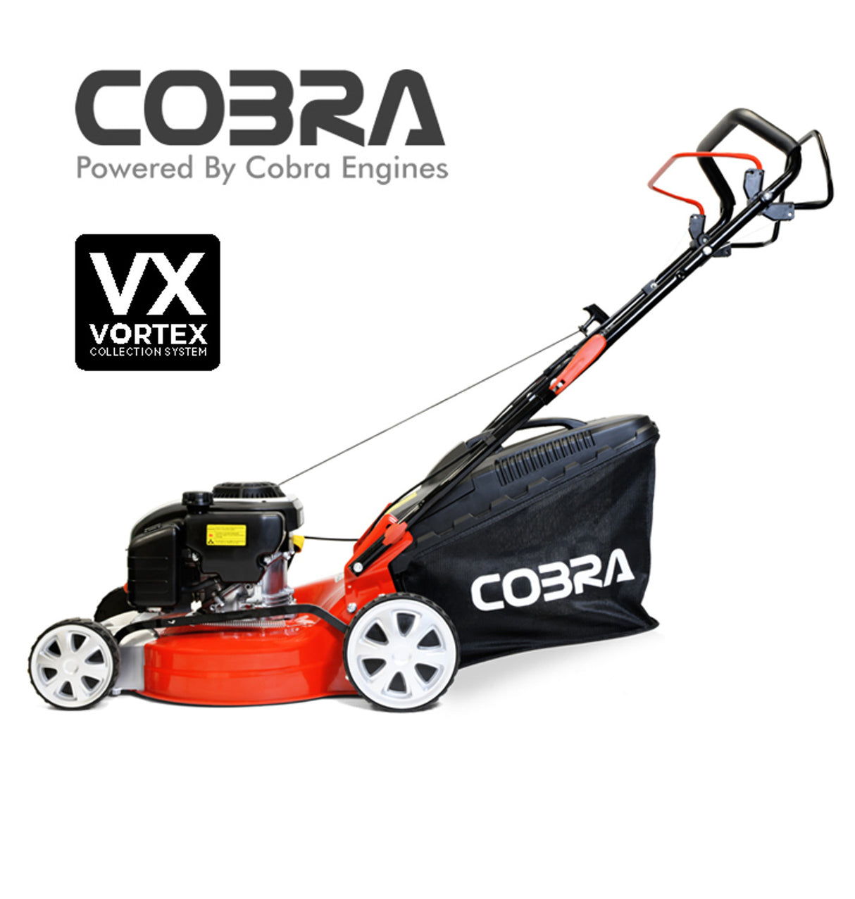 Cobra M40SPC Petrol Self-Propelled Lawnmower 16"