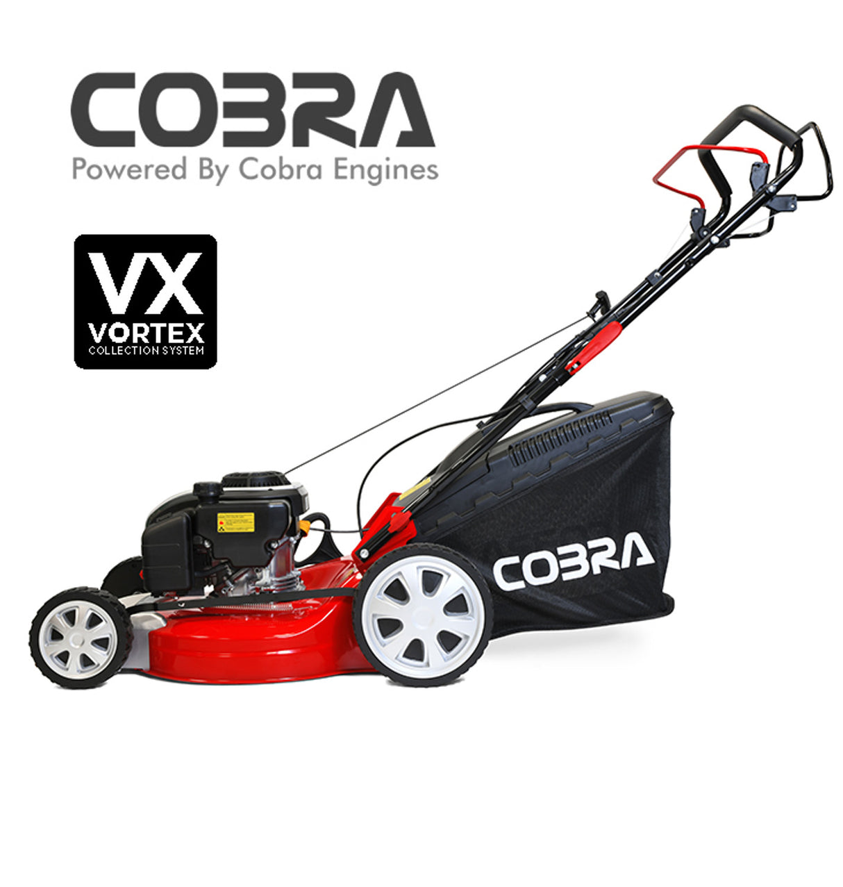 Cobra M46SPC Petrol Self-Propelled Lawnmower 18"