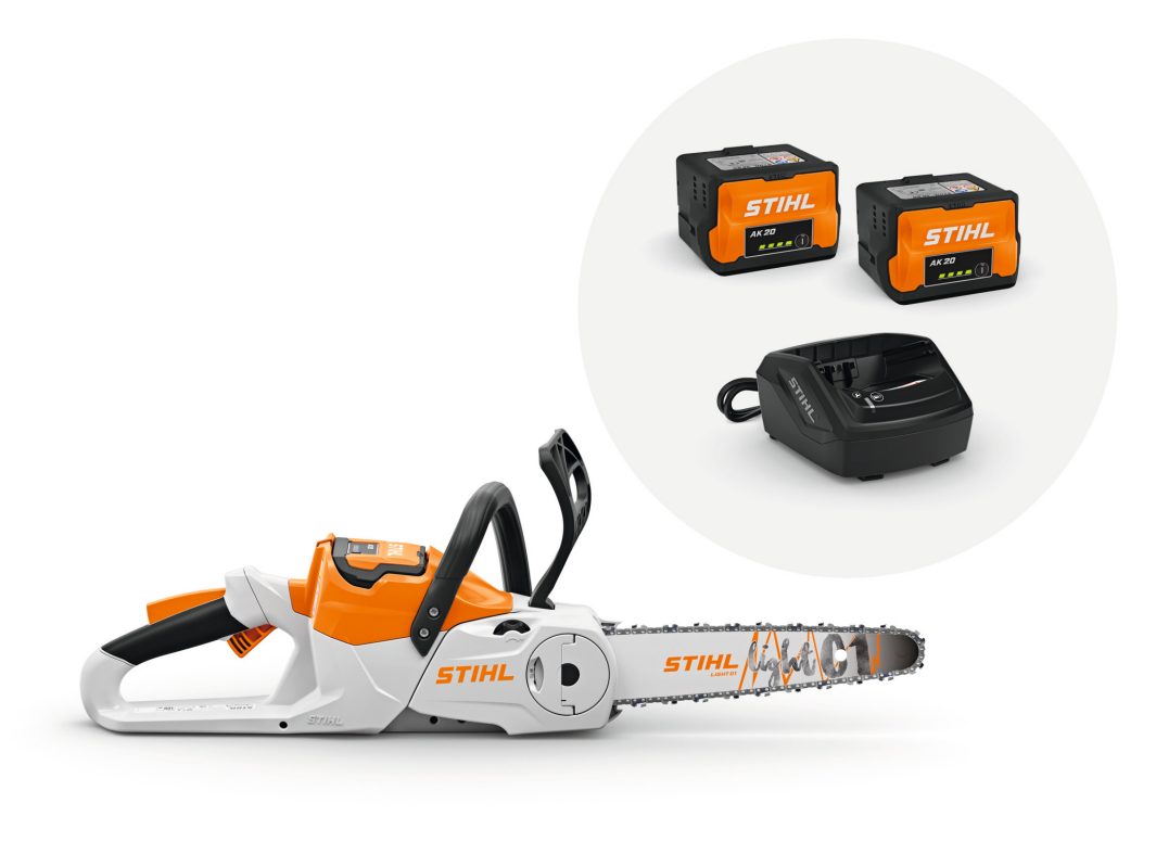 STIHL MSA60C-B Battery Chainsaw 12" AK System (with 2 x AK20 & Charger)