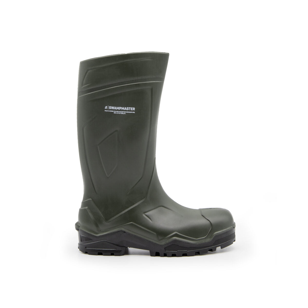 Swampmaster Pro Defender+ S5 Safety Wellingtons Green