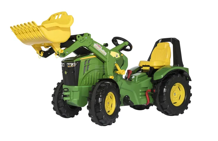 John Deere Pedal Tractor & Front Loader with Brake and Gears