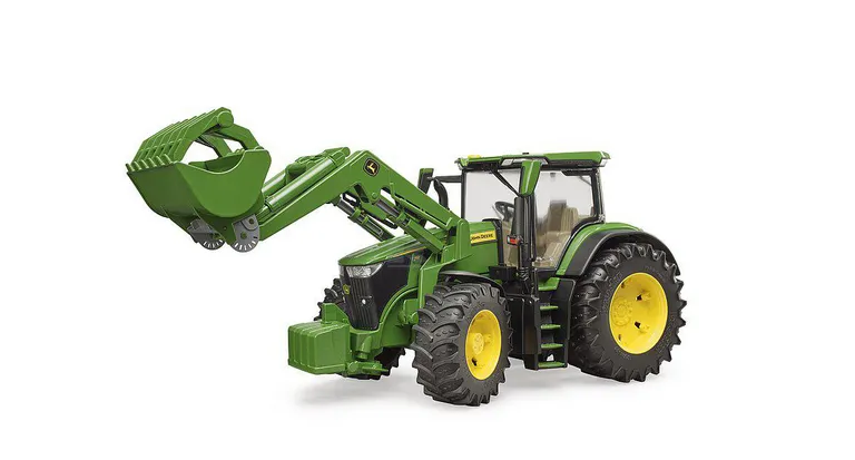 John Deere 7R with Front Loader