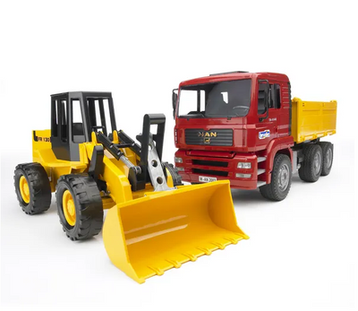 MAN Tippingtruck with Wheeled Loader