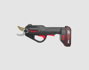 Kress Special Bundle! KG340 Kress 20 V 25 mm Cordless Pruning Shears - with 2 x 2Ah Battery and 1 x 2A Charger