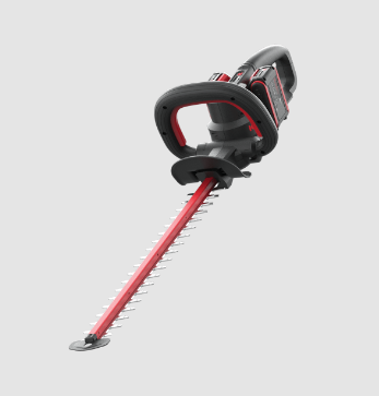 Kress Special Bundle! KG285 Kress 40 V 61cm Brushless Hedge Trimmer - with 4 x 4.0Ah Batteries & 4A Dual Port