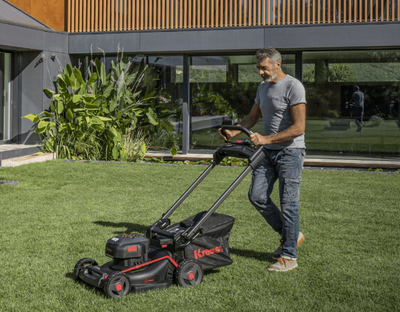 KG756E Kress 60 V 46cm Brushless Push Lawn Mower - Machine Only