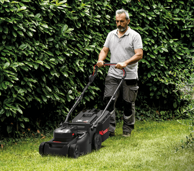 KG745.9 Kress 40 V 37cm Cordless Brushless Push Lawn mower