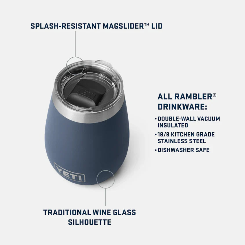 Yeti Rambler 10oz Wine Tumbler