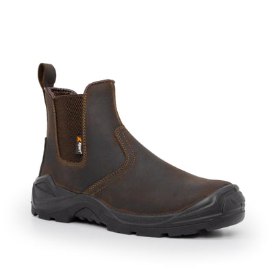 Xpert Defiant S3 Safety Dealer Boots Brown