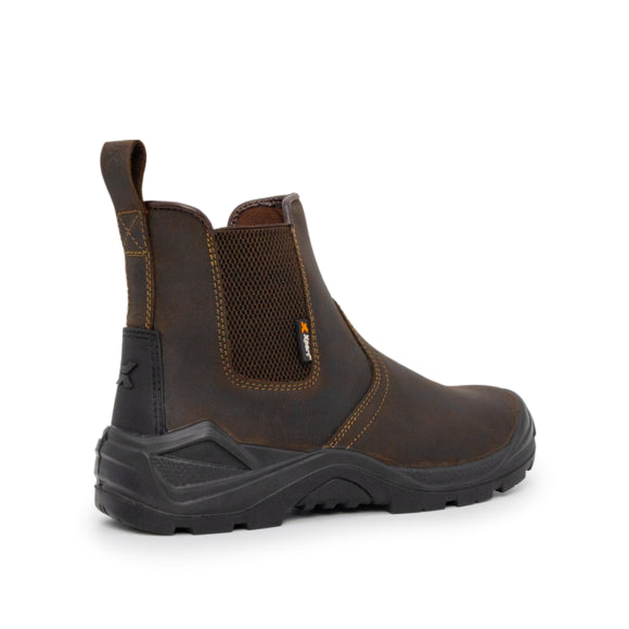 Xpert Defiant S3 Safety Dealer Boots Brown