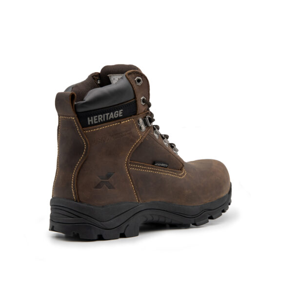 Xpert Heritage Legend S3 Safety Boots Brown