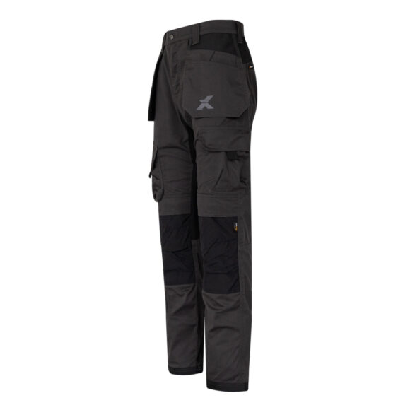 Xpert Pro Stretch+ Work Trouser - Grey & Black