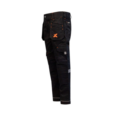 Kids Xpert Pro Junior Stretch Work Trouser - Black