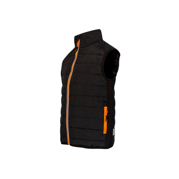 Kids Xpert Pro Junior Rip-Stop Panelled Bodywarmer Black