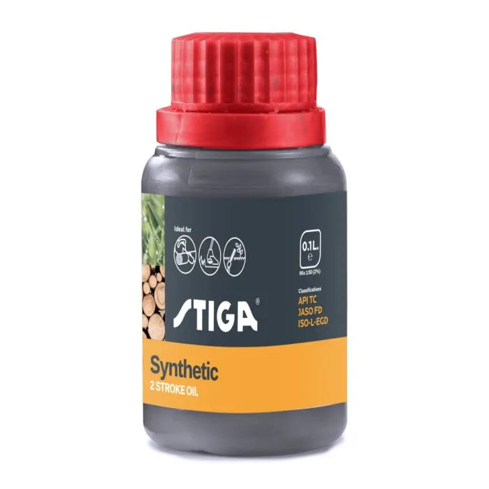 STIGA 2 STROKE SYNTHETIC OIL - 3 X 0.1L SET