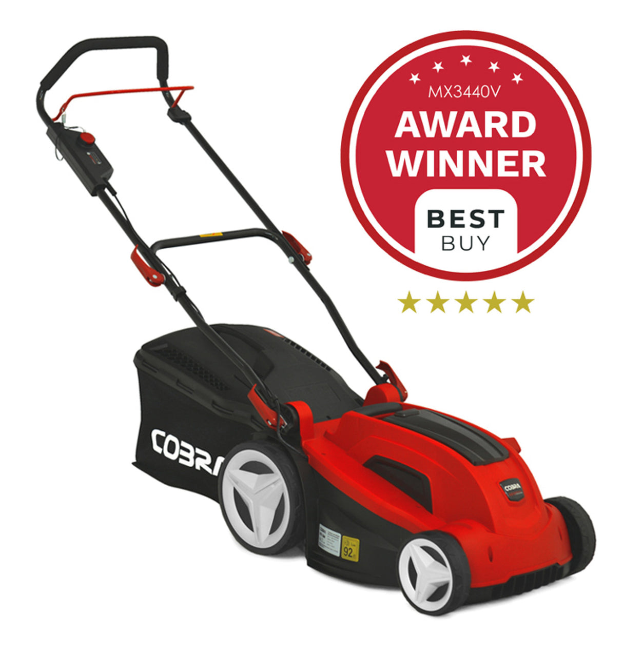 Cobra MX3440V Lithium-Ion Cordless 40V Lawnmower 13"