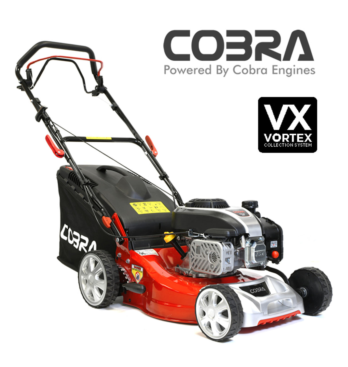 Cobra M40SPC Petrol Self-Propelled Lawnmower 16"