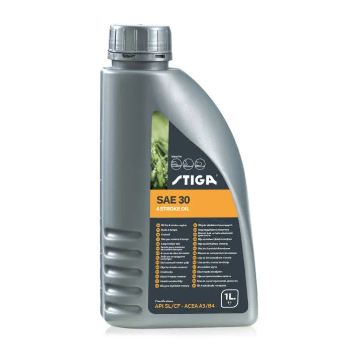 STIGA 4 STROKE SAE 30 1L OIL - FOR STIGA, MOUNTFIELD, ATCO