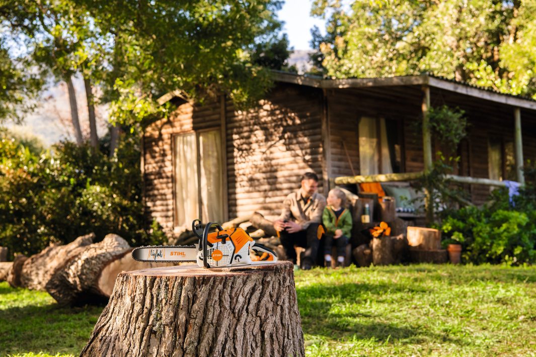 STIHL Battery-Operated MS500i Children's Toy Chainsaw