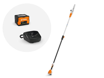 STIHL HTA50 Petrol Pole Pruner Kit - AK System (with 2 x AK20 & Charger)