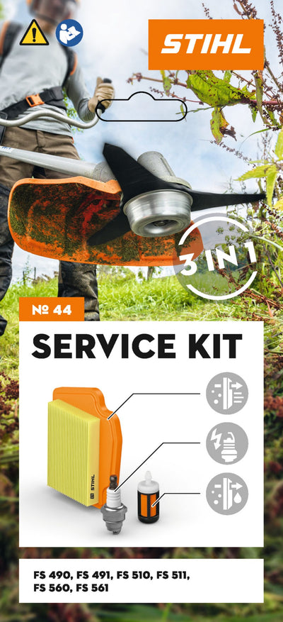 STIHL Service Kit 44: For petrol clearing saws FS490, FS491, FS560 and FS561