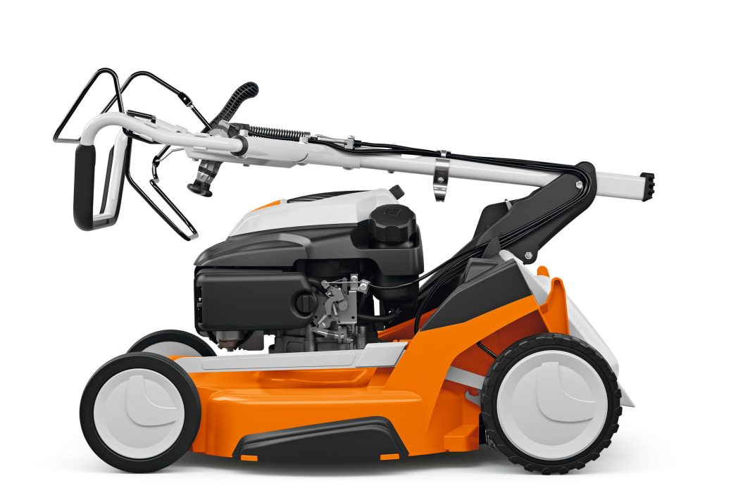 STIHL RM655VS Variable-Speed Self-Propelled BBC Petrol Lawn Mower 21"