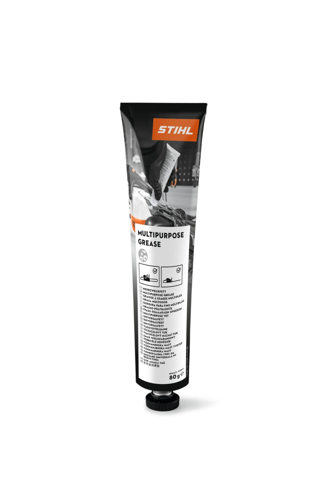 STIHL Multipurpose Grease for Hedgetrimmers 225g Coton Machinery