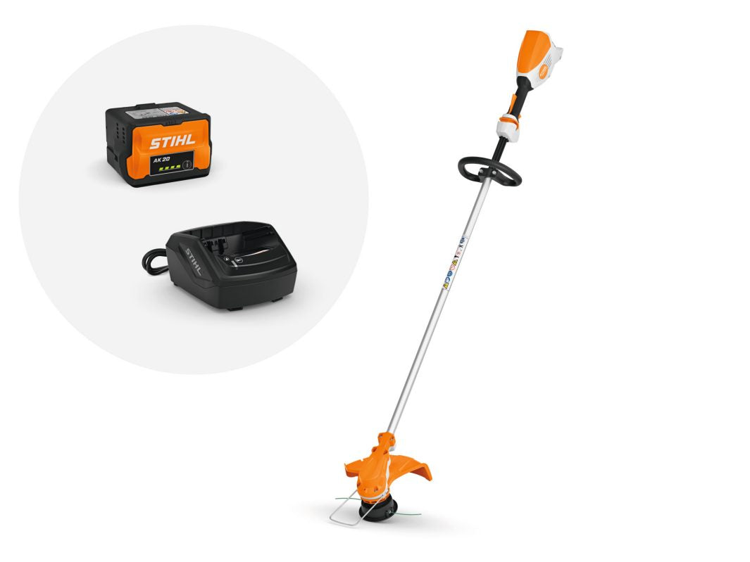 STIHL FSA60R Cordless Grass Trimmer - AK System (with AK20 Battery & Charger)