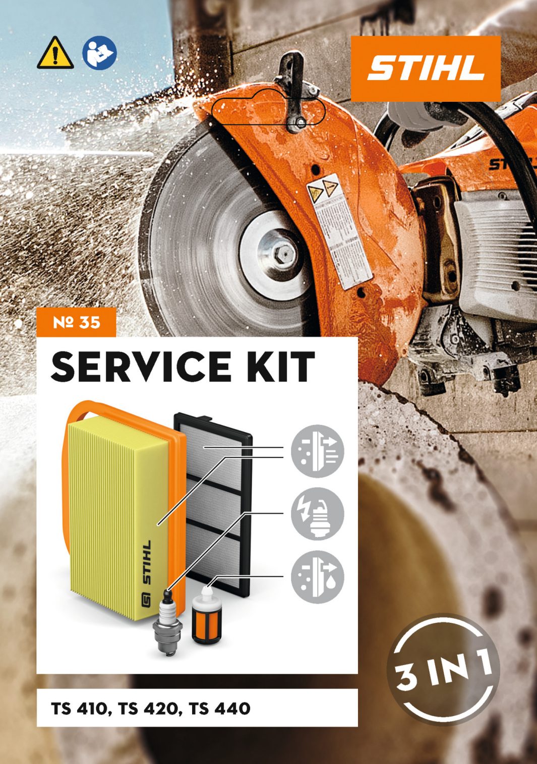 STIHL Service Kit 35: For TS410, TS420 and TS440