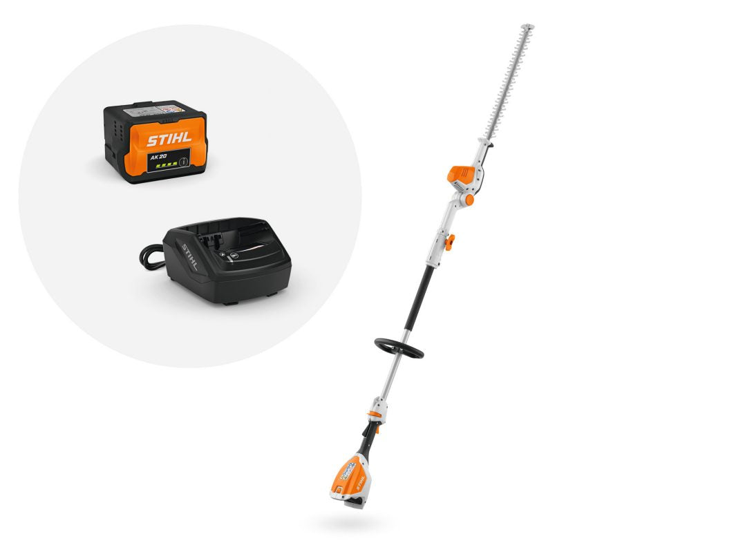 STIHL HLA56 Long-Reach Cordless Hedgetrimmer - AK System (with AK20 & Charger)
