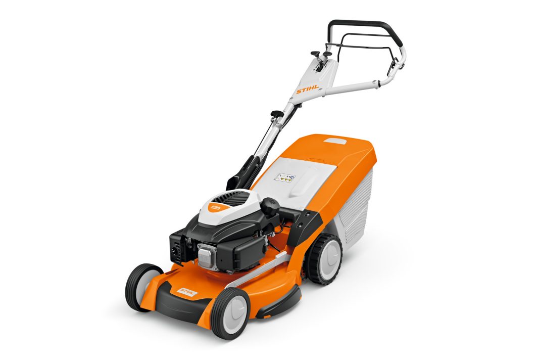 STIHL RM655VS Variable-Speed Self-Propelled BBC Petrol Lawn Mower 21"