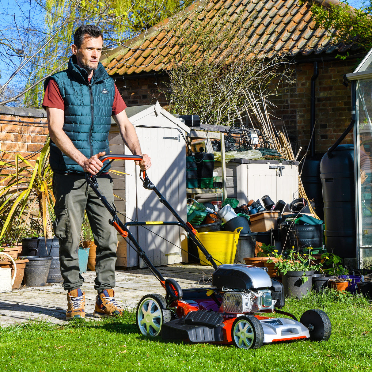 Cobra M51SPC Petrol Self-Propelled Lawnmower 20"