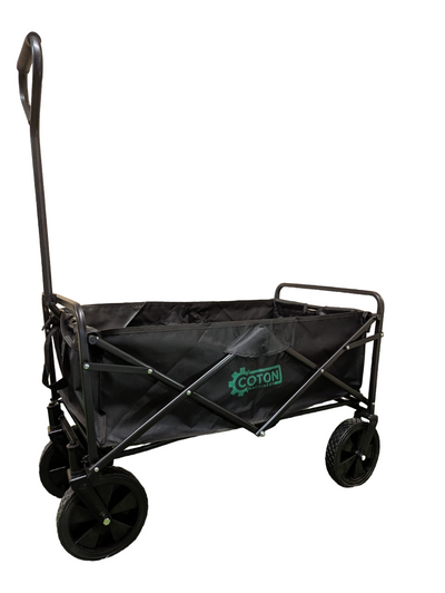 100KG Folding Wagon Heavy Duty Folding Trolley Cart Market Festival Car Boot