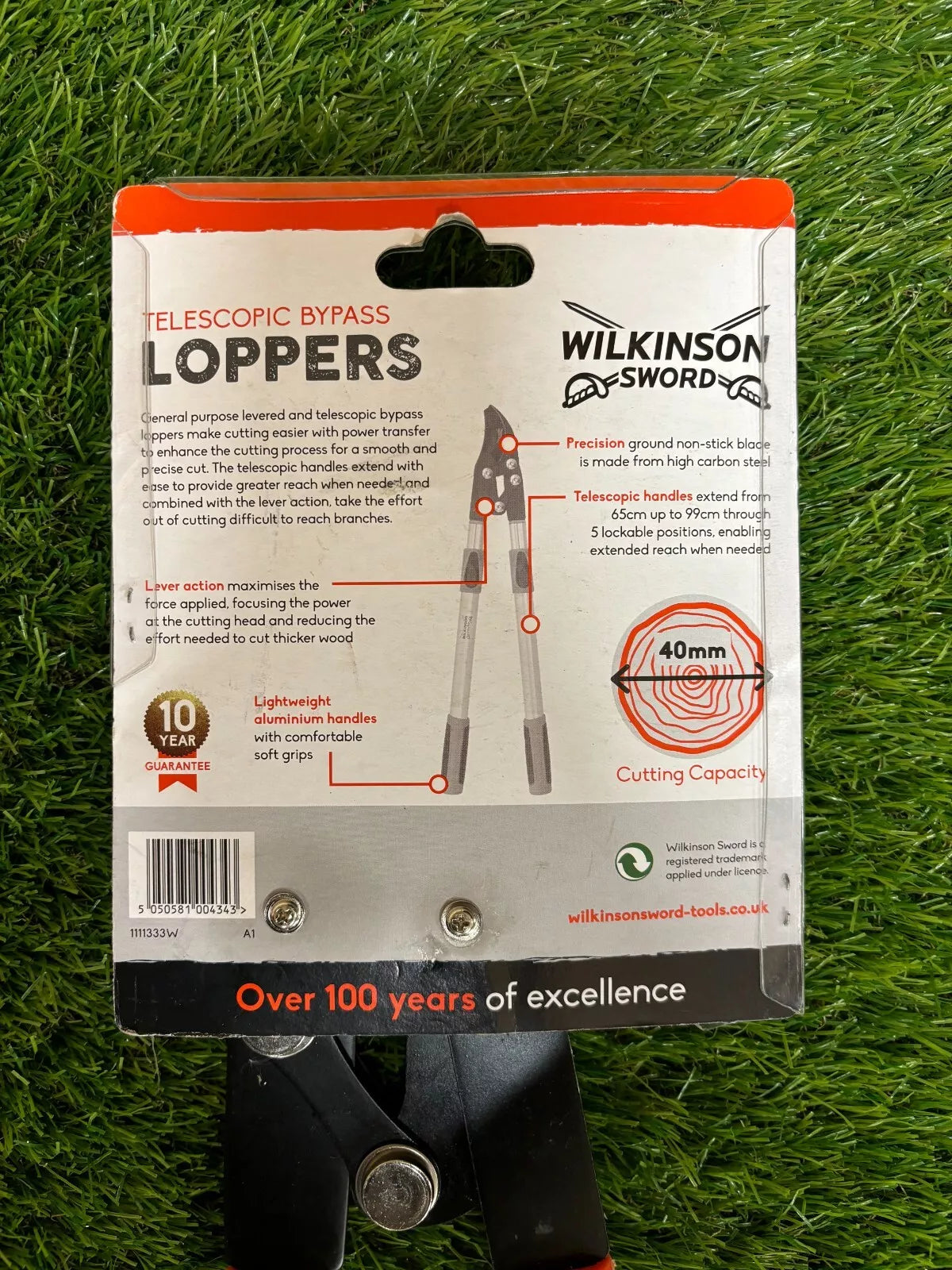 Wilkinson Sword Telescopic Bypass Loppers