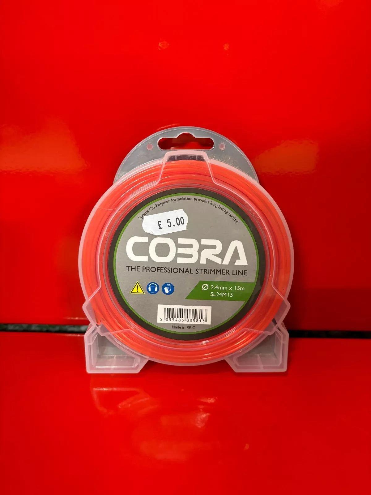 Cobra 2.4mm x 15m Round Professional Strimmer Line